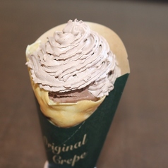 チョコナンクレープ