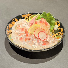 真鯛とかぶの鬼おろし梅和え