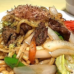 ジンギスカン焼うどん