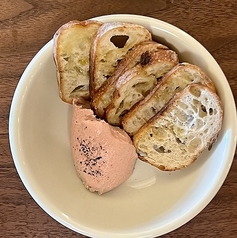 鶏の白レバームース メルバトースト