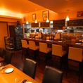 おひとり様や会社帰りでもフラりと立ち寄りやすい！カウンター席完備★
