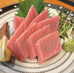 本マグロ中トロ刺身