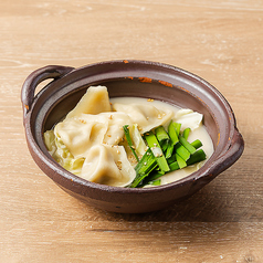 白い炊き餃子