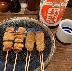 地元で人気の焼き鳥屋さんの焼き鳥を☆