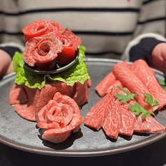 肉薔薇ケーキ