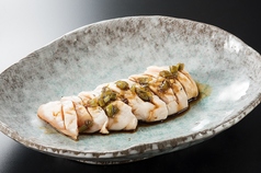 赤鶏　ささみ1本焼き（わさび醤油）