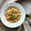 料理メニュー写真&nbsp;海老の濃厚クリームパスタ