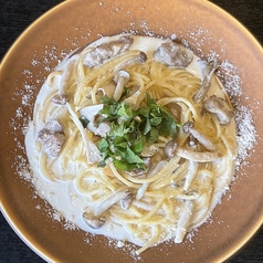 上州麦豚ときのこのクリーム柚子胡椒風味