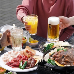 食べ飲み放題コースはお1人様4600円からOK（平日）♪