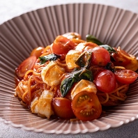 パスタやPIZZAを始めとした、豊富なメニュー！