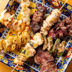 焼き鳥焼き盛り合わせ