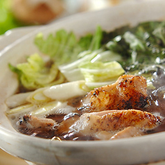 炙り鶏ちり鍋　 一人前