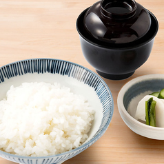 ご飯セット(ご飯・味噌汁・香の物)