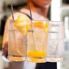 沖縄旅行気分を味わう!!夜を彩る！ナミオト飲み放題