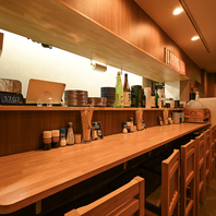 お一人様でも大人数でもぴったりの当店◎