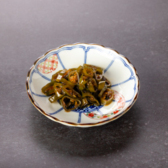 醤油漬け青唐辛子