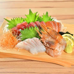 本日のお造り5種盛り