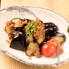 なすの鶏みそ炒め