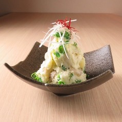 いぶりがっことクリームチーズのポテトサラダ