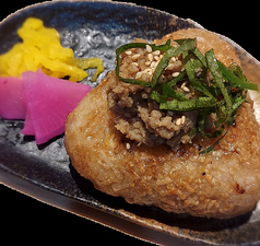 肉みそ焼きおにぎり