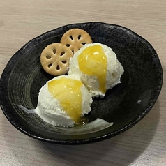 バニラアイス クッキー付(マンゴー)