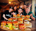 当店自慢のハンバーガー