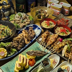 串焼泡盛旨いやつ 串BAR58のコース写真