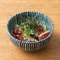 鰹のたたき ねぎ塩だれ和え