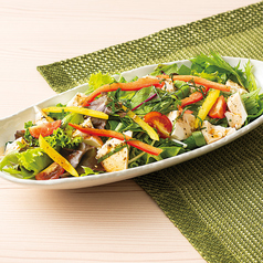 紫蘇香る豆富のさっぱりサラダ