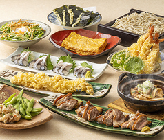 蕎麦六本 六本木のコース写真