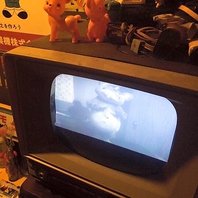 レトロなテレビ