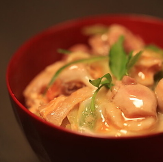 比内地鶏親子丼