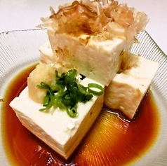 島豆腐の冷奴