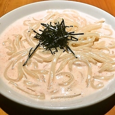 明太子クリームうどん