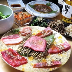 和牛・黒豚・ハーブ鶏7種盛り