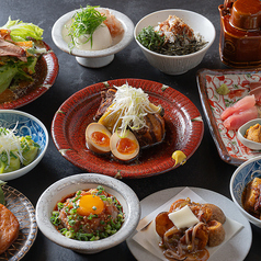 出汁林のコース写真