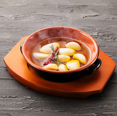 国産ニンニクのアヒージョ