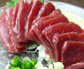 料理メニュー写真 極上馬刺し