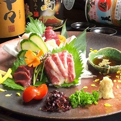 熊本馬刺し3種盛り