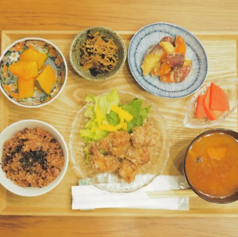 唐揚げプレート