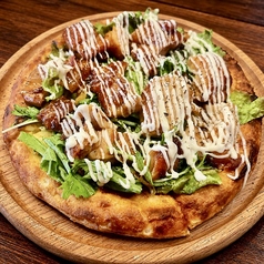 照り焼きチキン自家製マヨネーズピザ