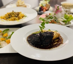 ｃａｆｅ福のコース写真