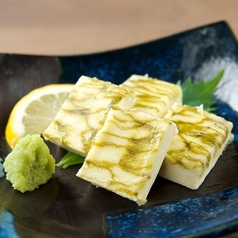 クリームチーズの昆布〆め
