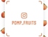 フルーツカフェpompのロゴ