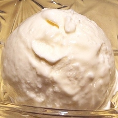 バニラアイス