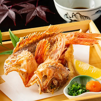 旬の魚介と厳選食材を味わう！