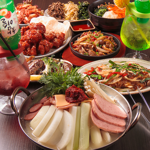 【新大久保駅5分】韓国伝統料理をアレンジ！インパクトある料理をご提供します◎
