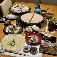 天然とらふぐ専門 六本木浜藤のコース写真