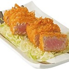 本まぐろ中トロのレアかつ