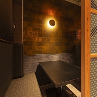 完全個室あり！プライベート空間にてお寛ぎいただけます